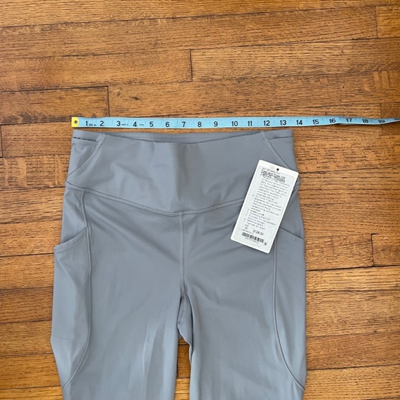 NWT Lululemon Fast and Free HR Tight 25” With Pockets in Gray Size 10 - Picture 6 of 13